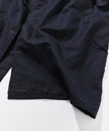 Cotton Linen Balmacaan 大衣