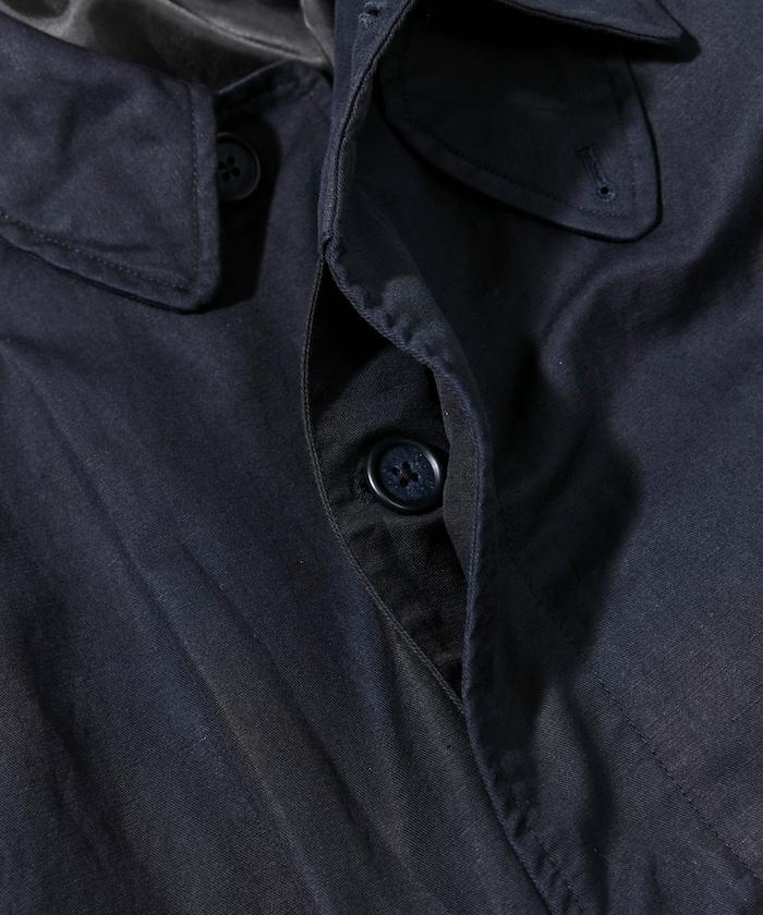 Cotton Linen Balmacaan 大衣