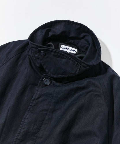 Cotton Linen Balmacaan 大衣