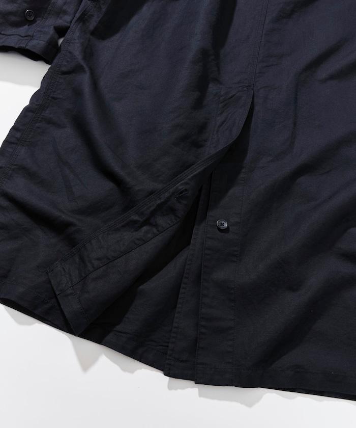 Cotton Linen Balmacaan 大衣