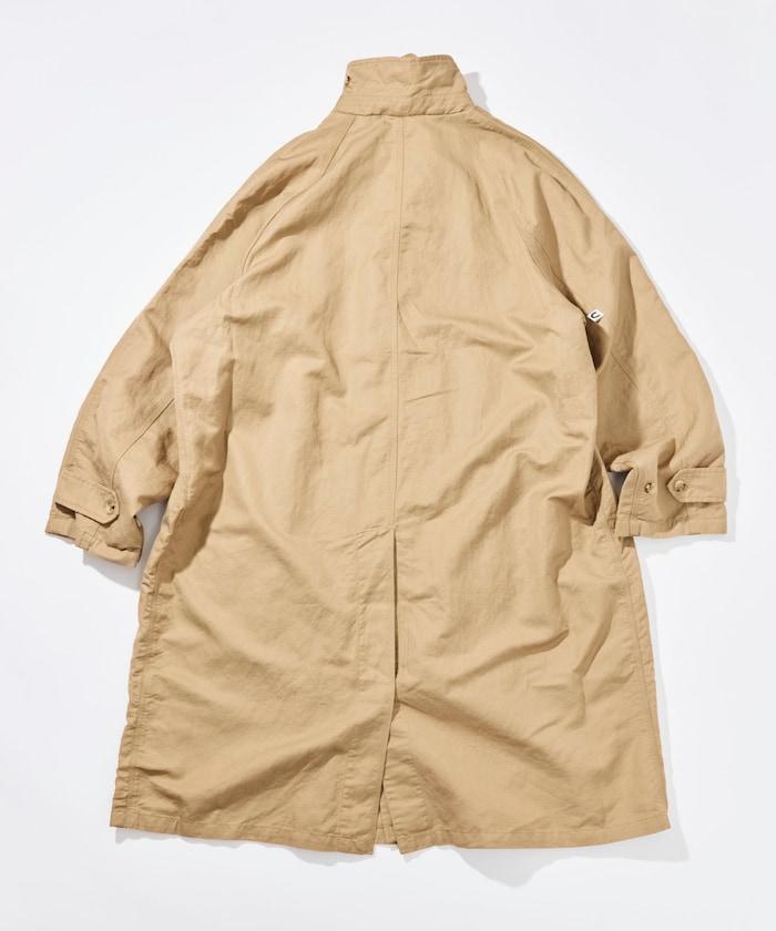 Cotton Linen Balmacaan 大衣