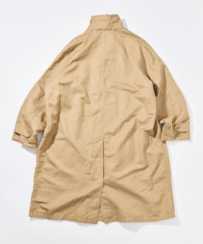 Cotton Linen Balmacaan 大衣