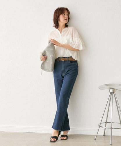 stretch slitDENIM 牛仔褲