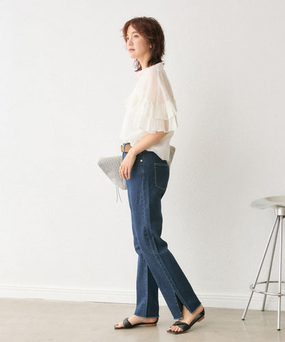 stretch slitDENIM 牛仔褲
