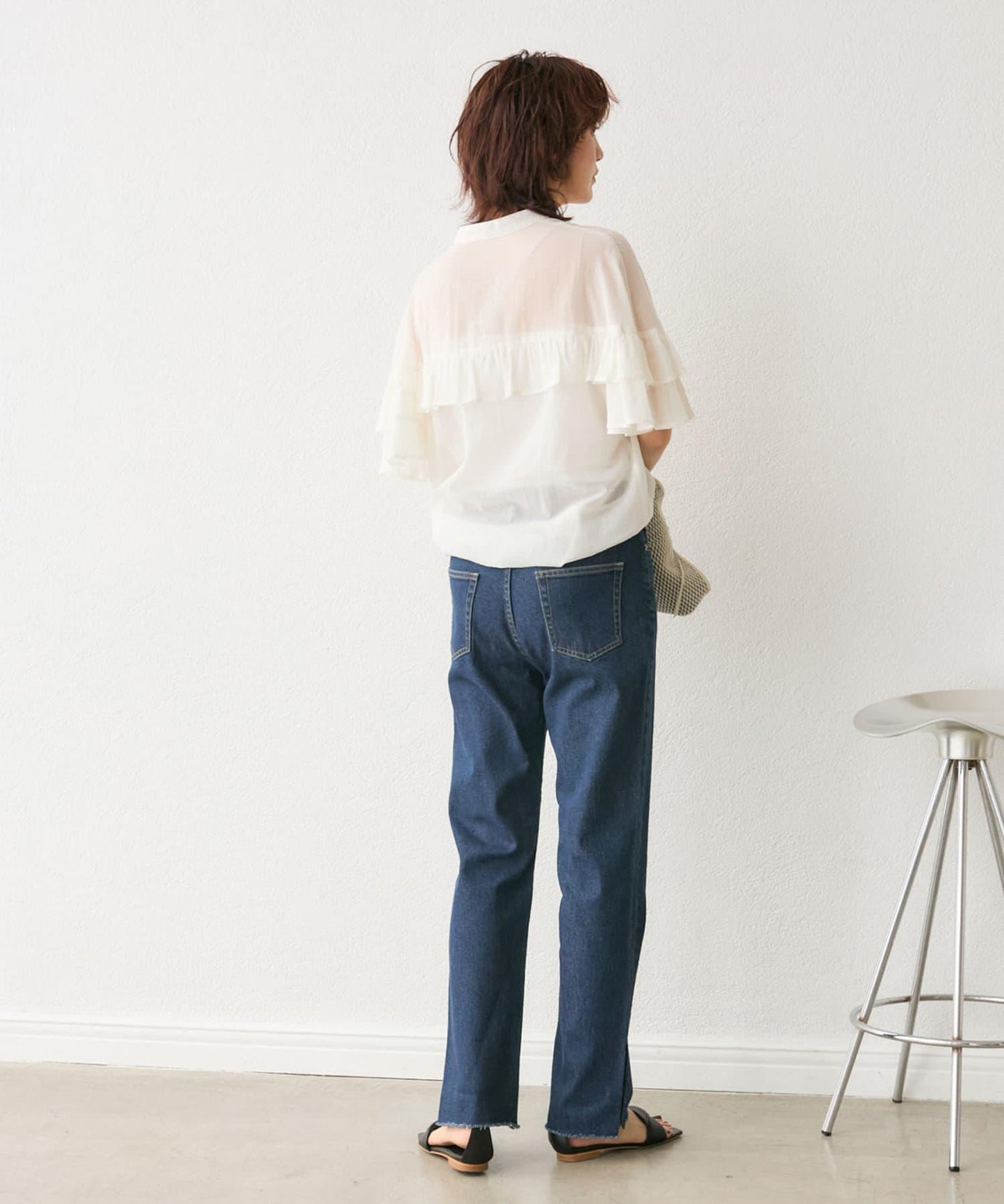 stretch slitDENIM 牛仔褲