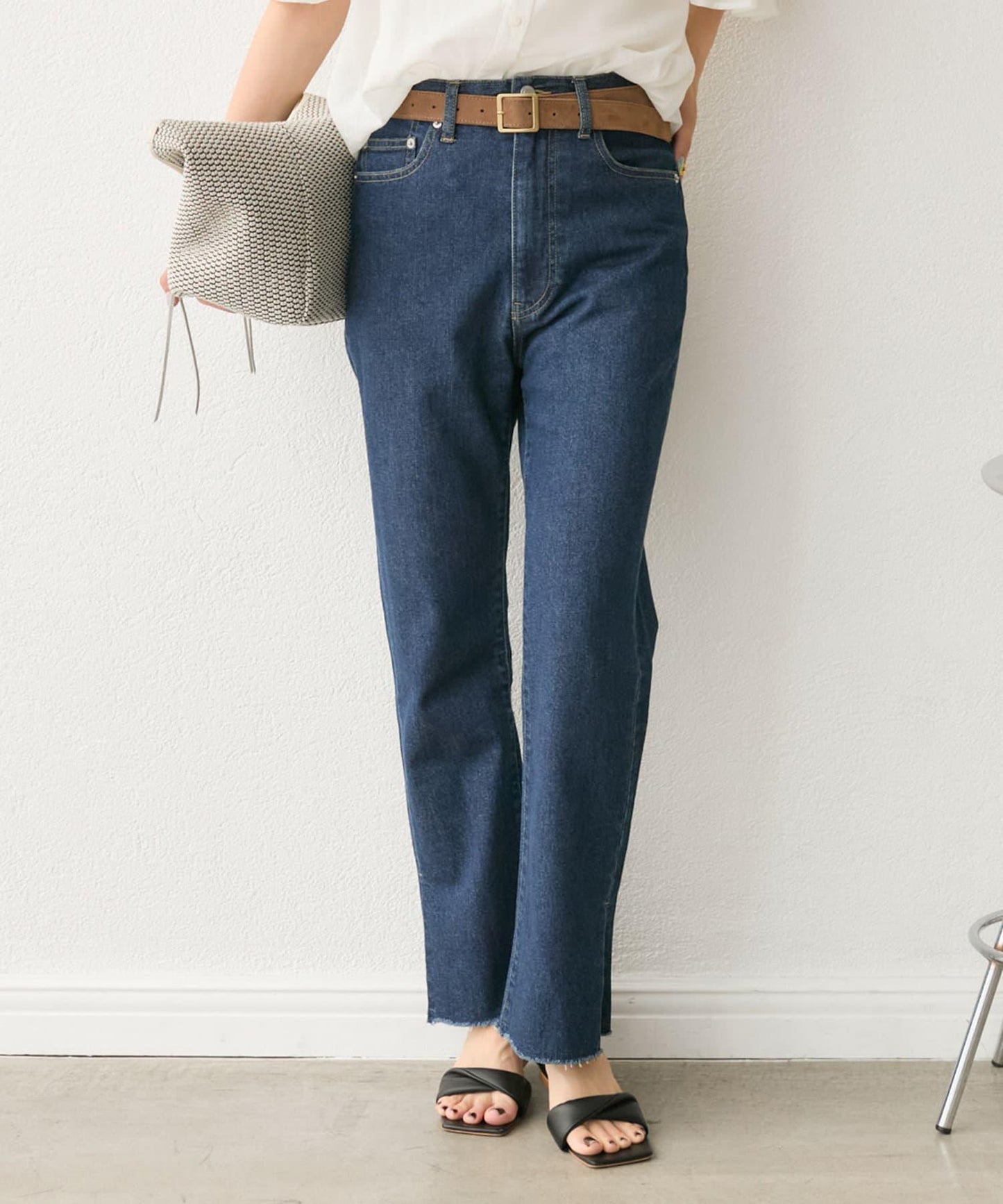 stretch slitDENIM 牛仔褲