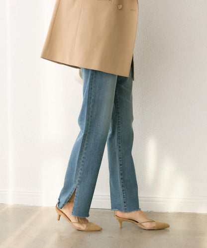 stretch slitDENIM 牛仔褲