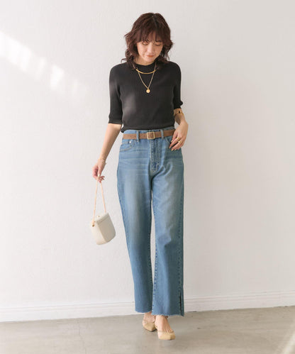 stretch slitDENIM 牛仔褲