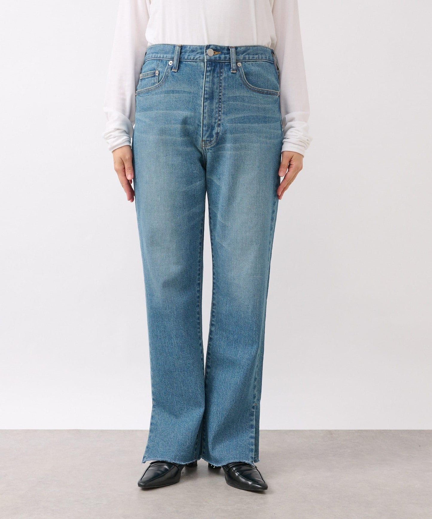 stretch slitDENIM 牛仔褲