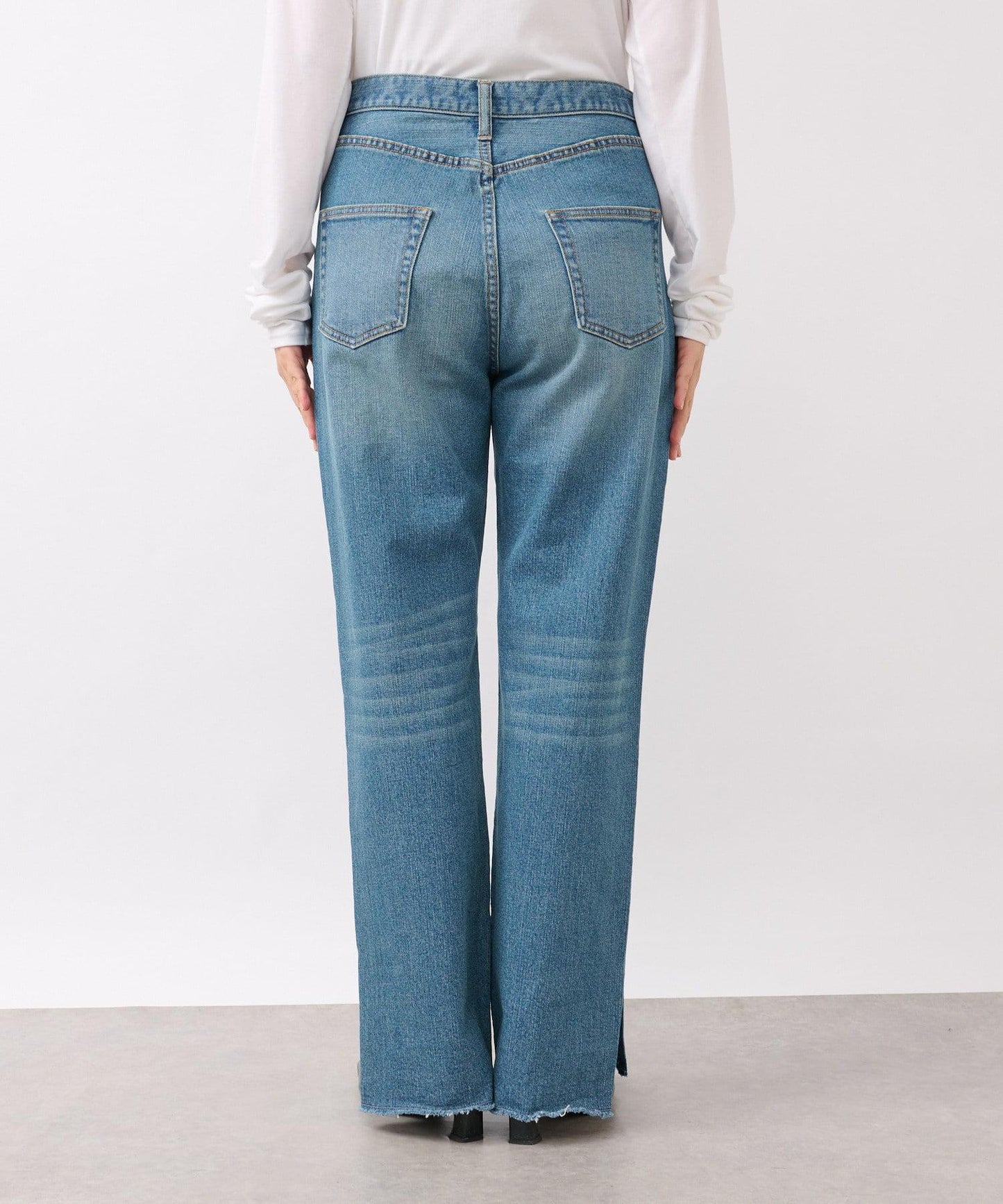 stretch slitDENIM 牛仔褲