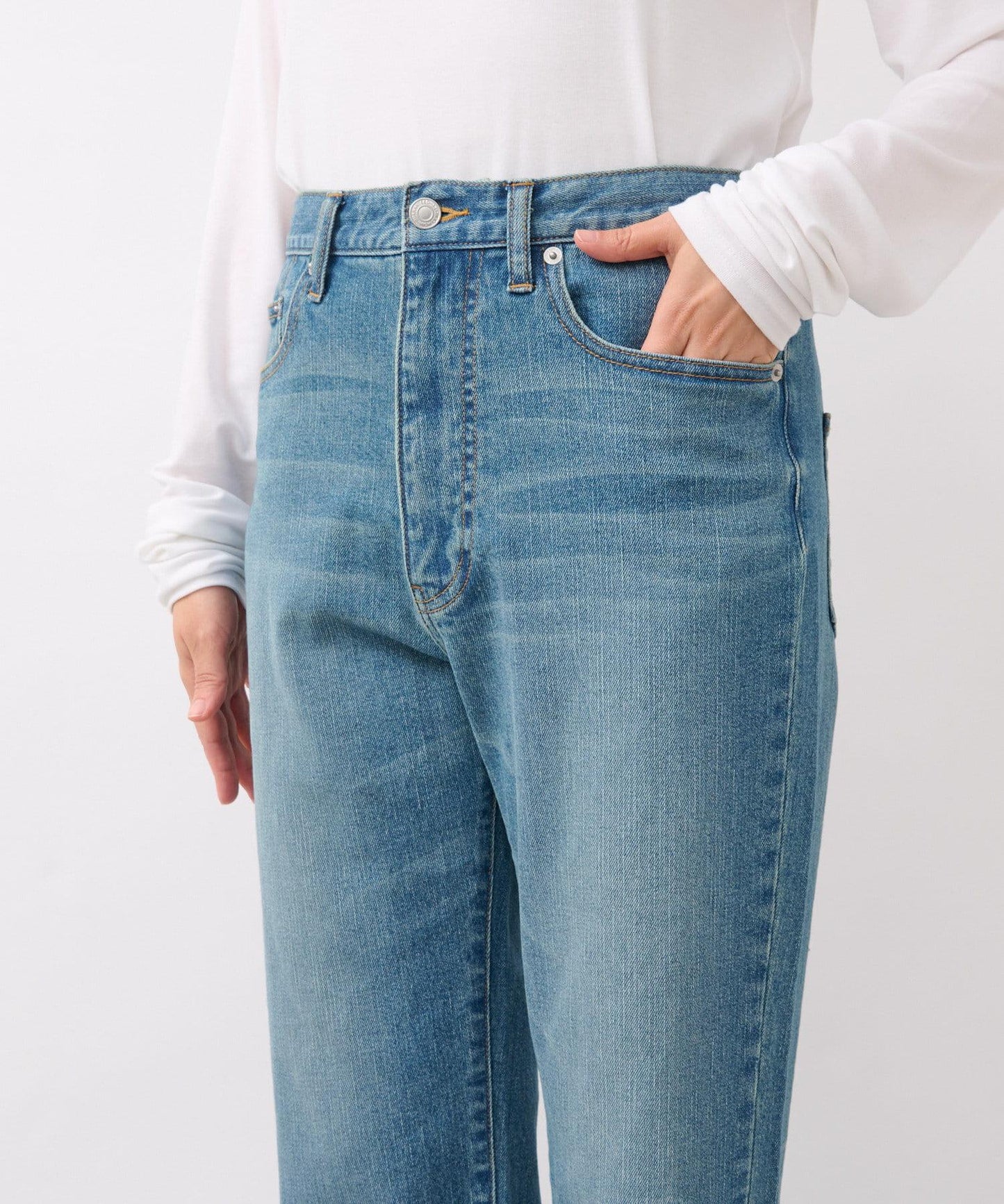 stretch slitDENIM 牛仔褲