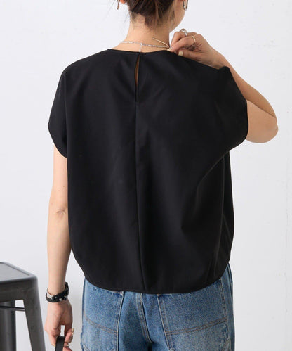 繭形法式設計襯衫