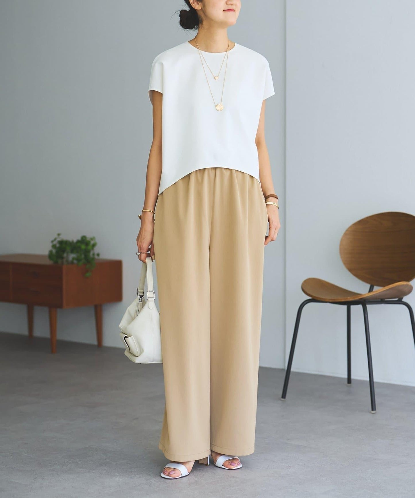 繭形法式設計襯衫