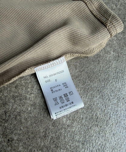 帶胸墊羅紋吊帶背心