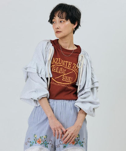 Used Essence PRINT 印花T恤