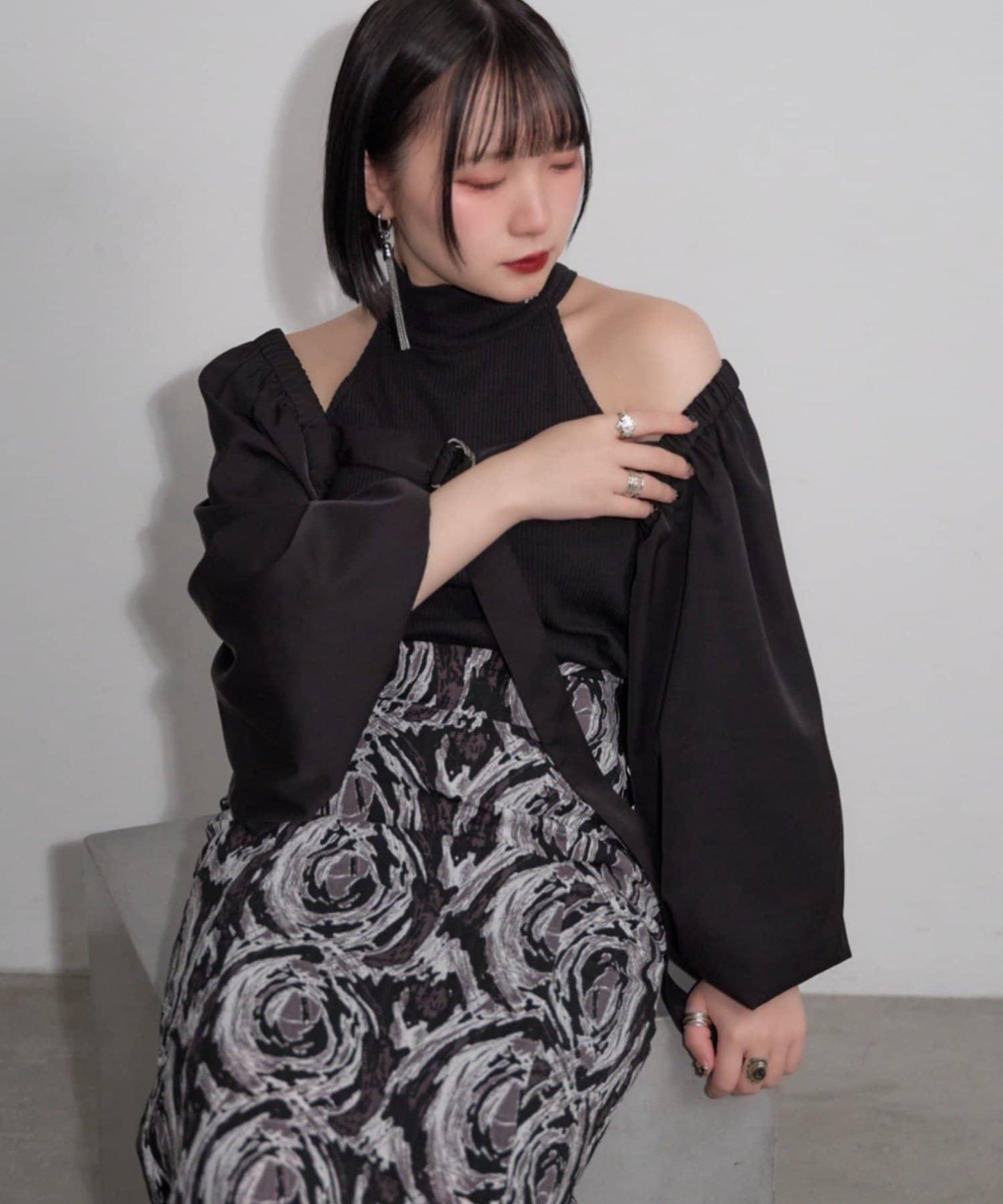 MV 蓬袖小披肩