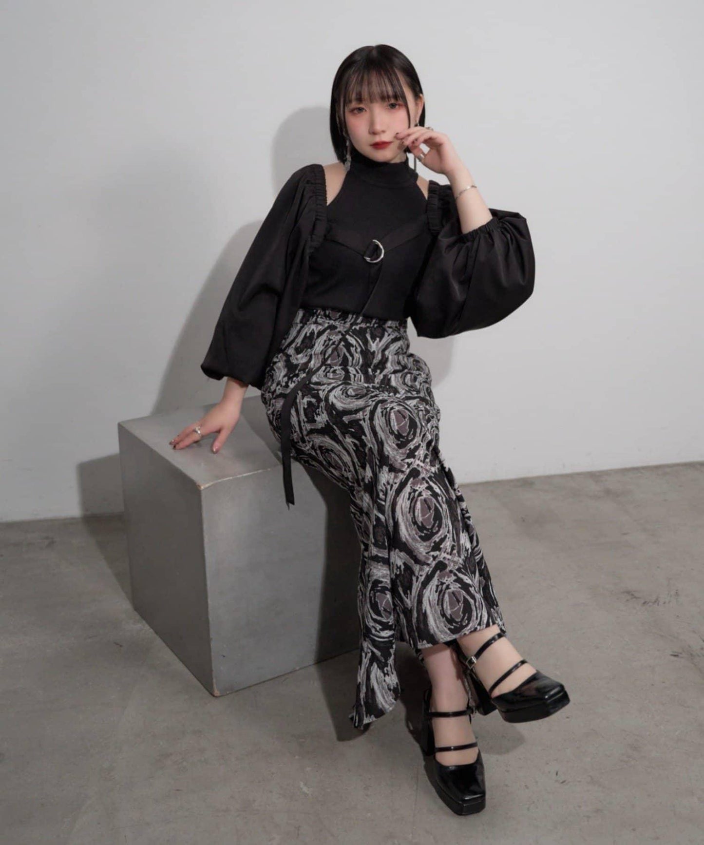 MV 蓬袖小披肩