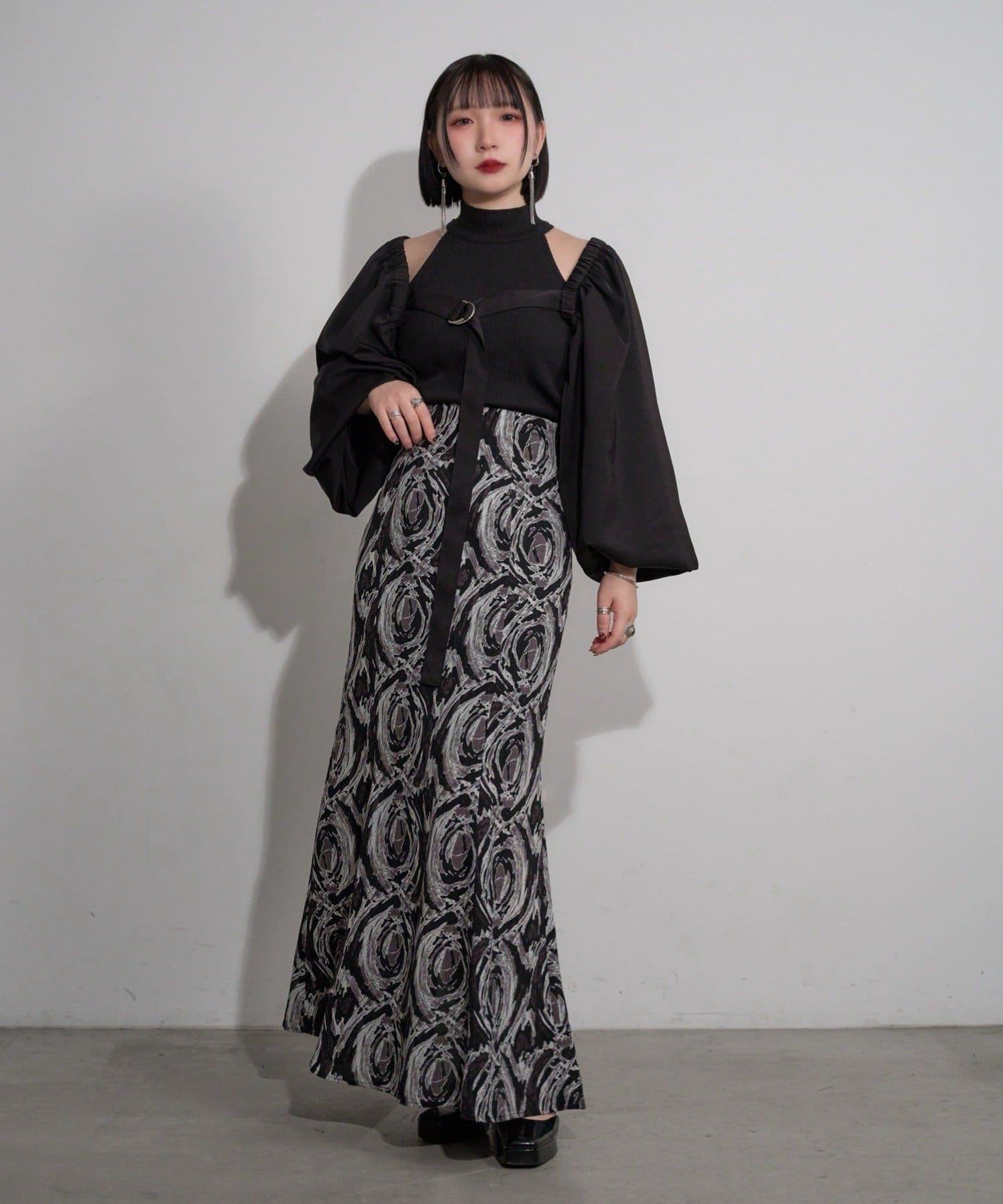 MV 蓬袖小披肩