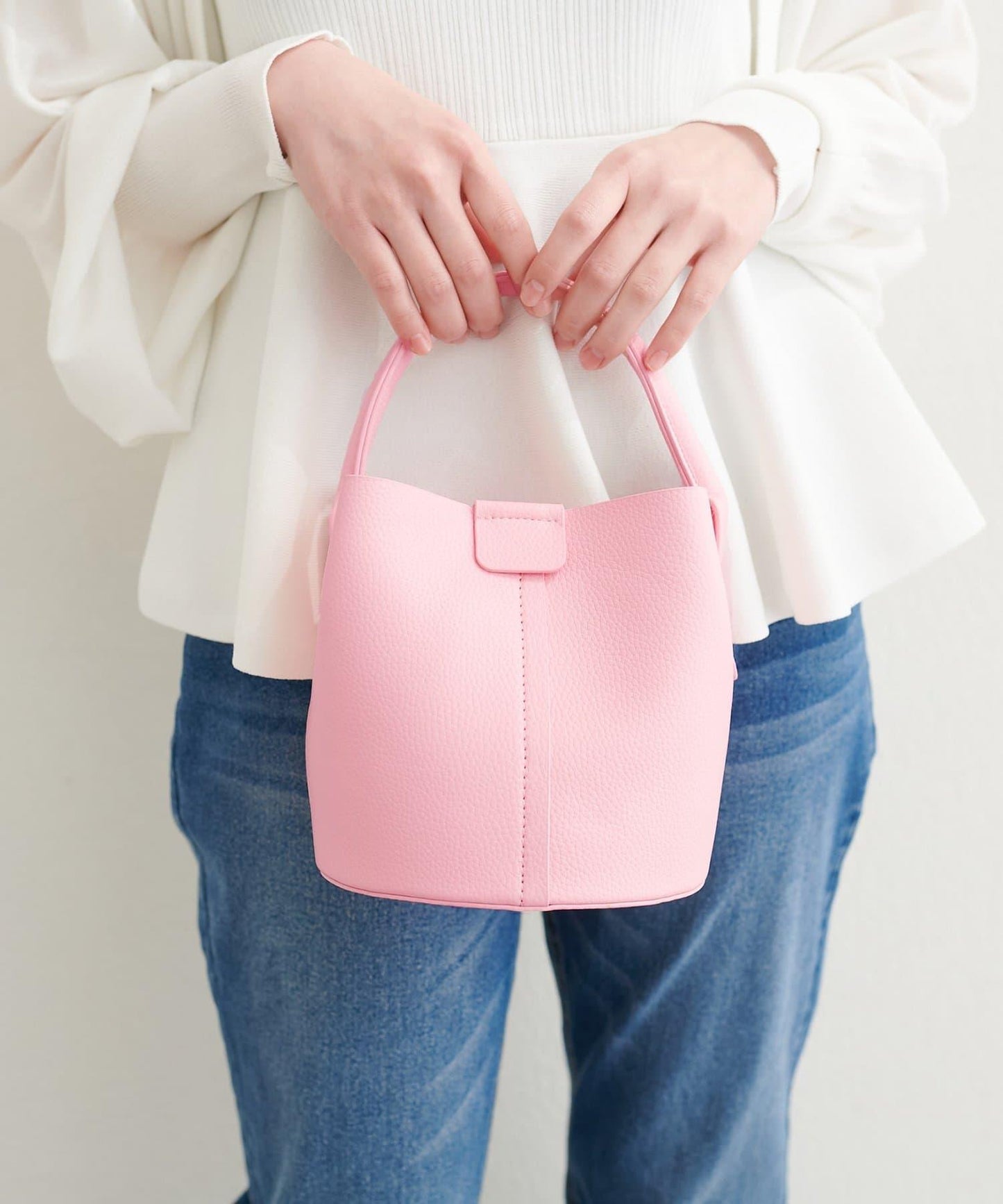 附絲巾裝飾 內含收納袋 包袋