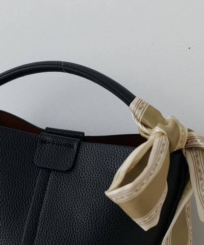 附絲巾裝飾 內含收納袋 包袋