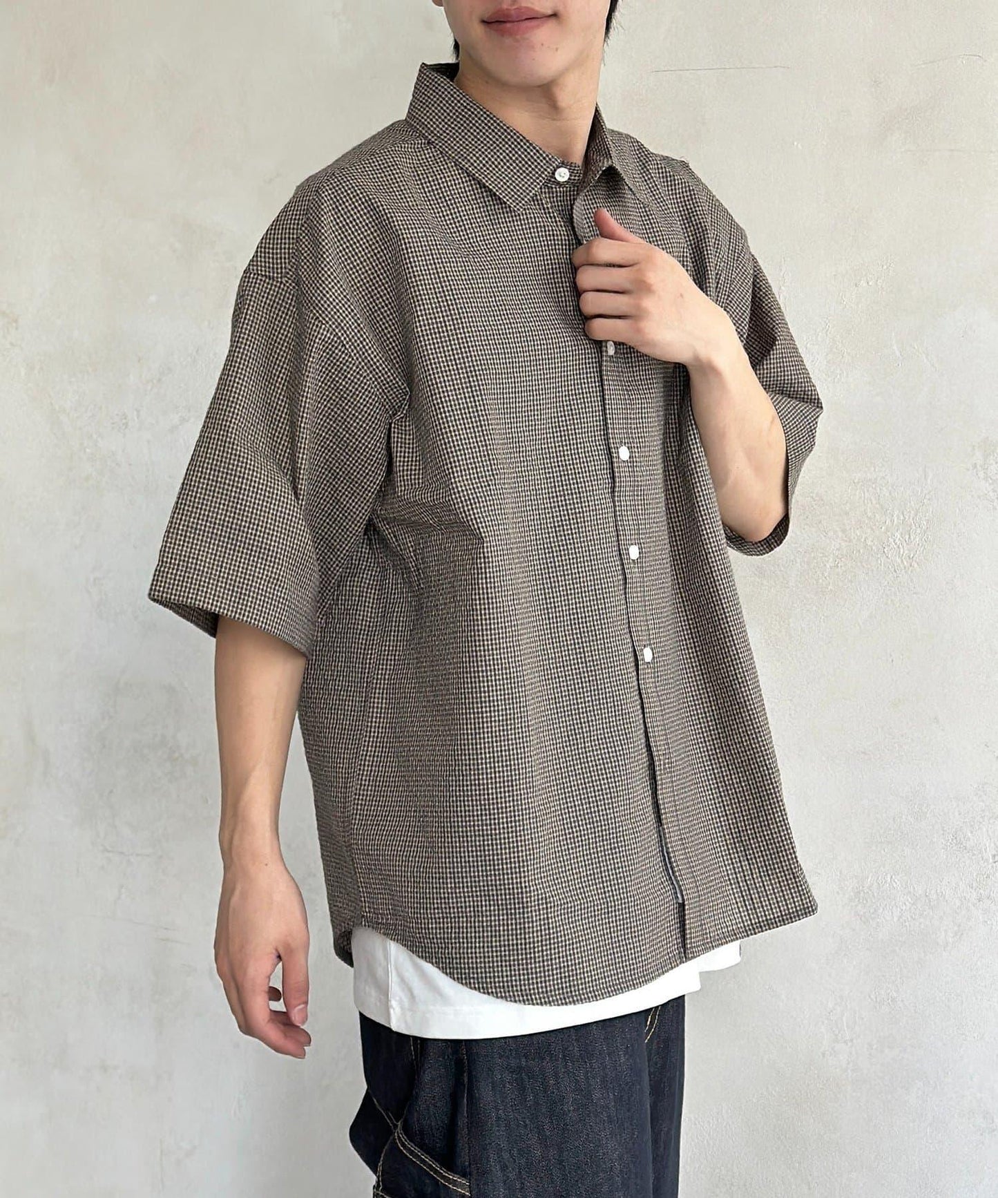 U.S. POLO ASSN. 泡泡紗短袖襯衫