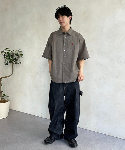 U.S. POLO ASSN. 泡泡紗短袖襯衫
