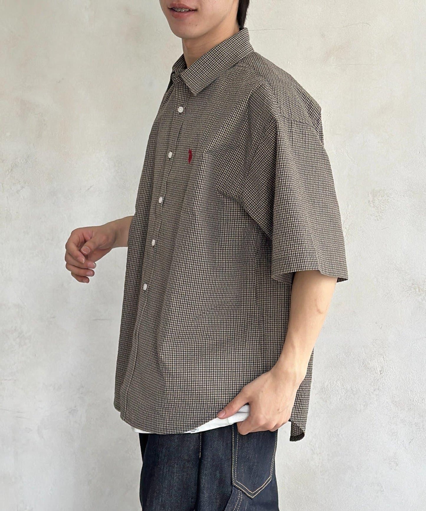 U.S. POLO ASSN. 泡泡紗短袖襯衫