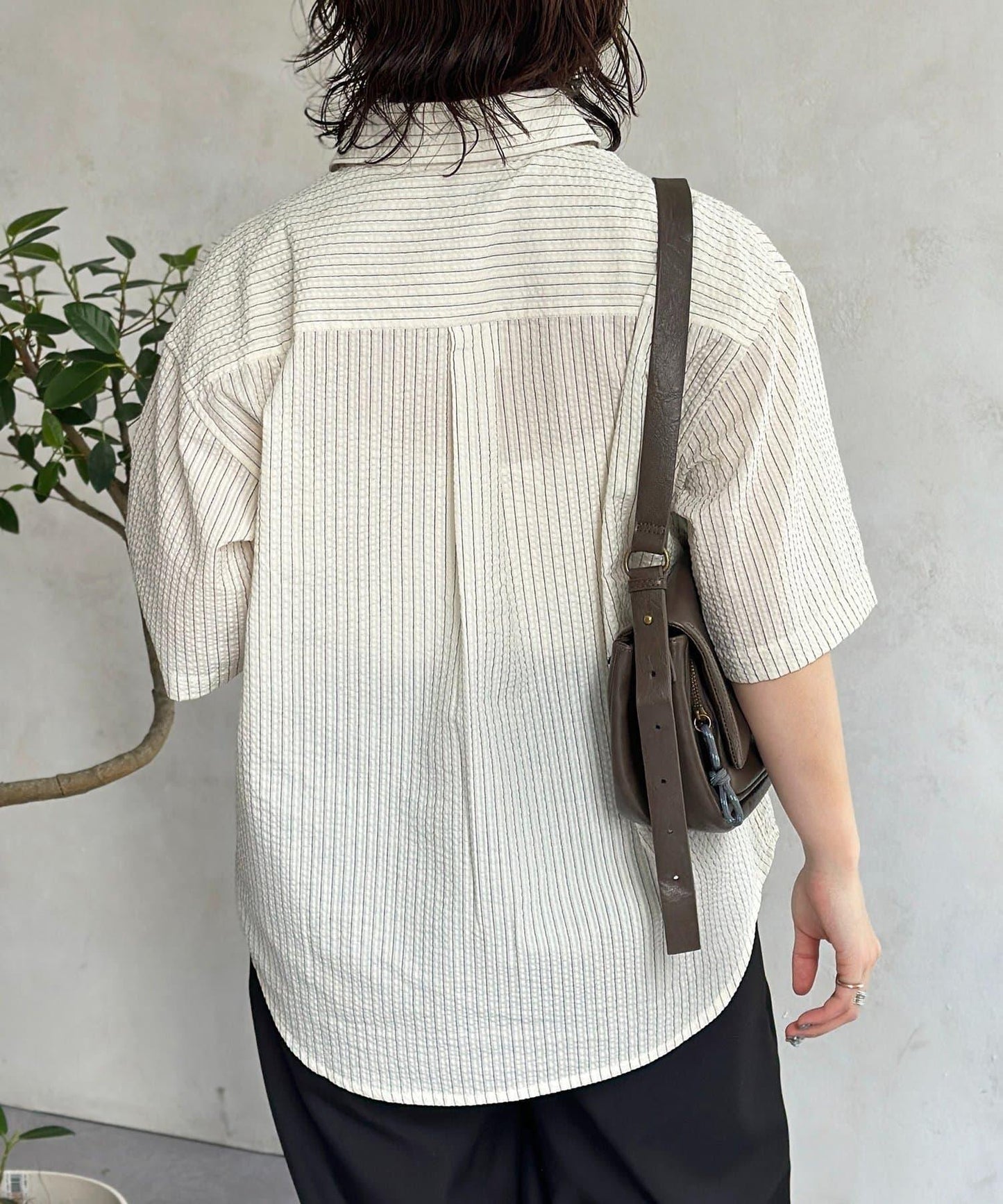 U.S. POLO ASSN. 泡泡紗短袖襯衫