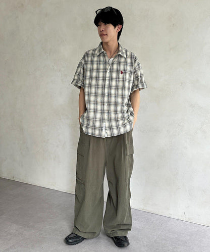 U.S. POLO ASSN. 泡泡紗短袖襯衫