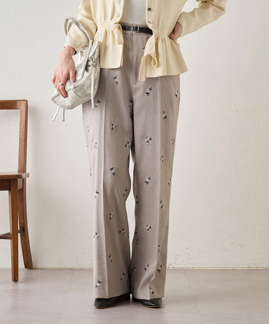SHENERY 刺繡 西裝褲