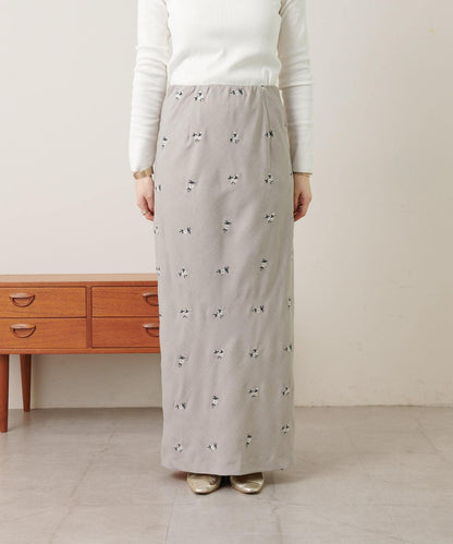 SHENERY 刺繡修身半身裙