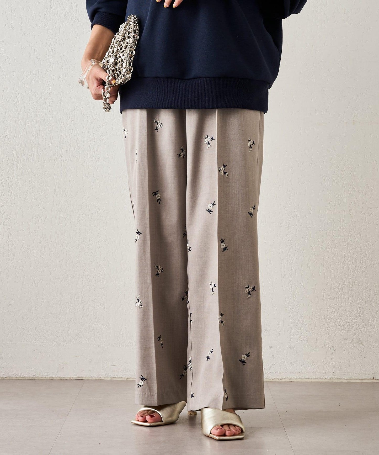 SHENERY 刺繡 西裝褲