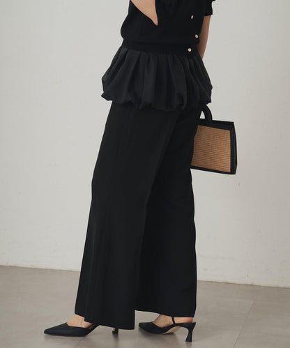 Loungedress 輕量微喇褲子