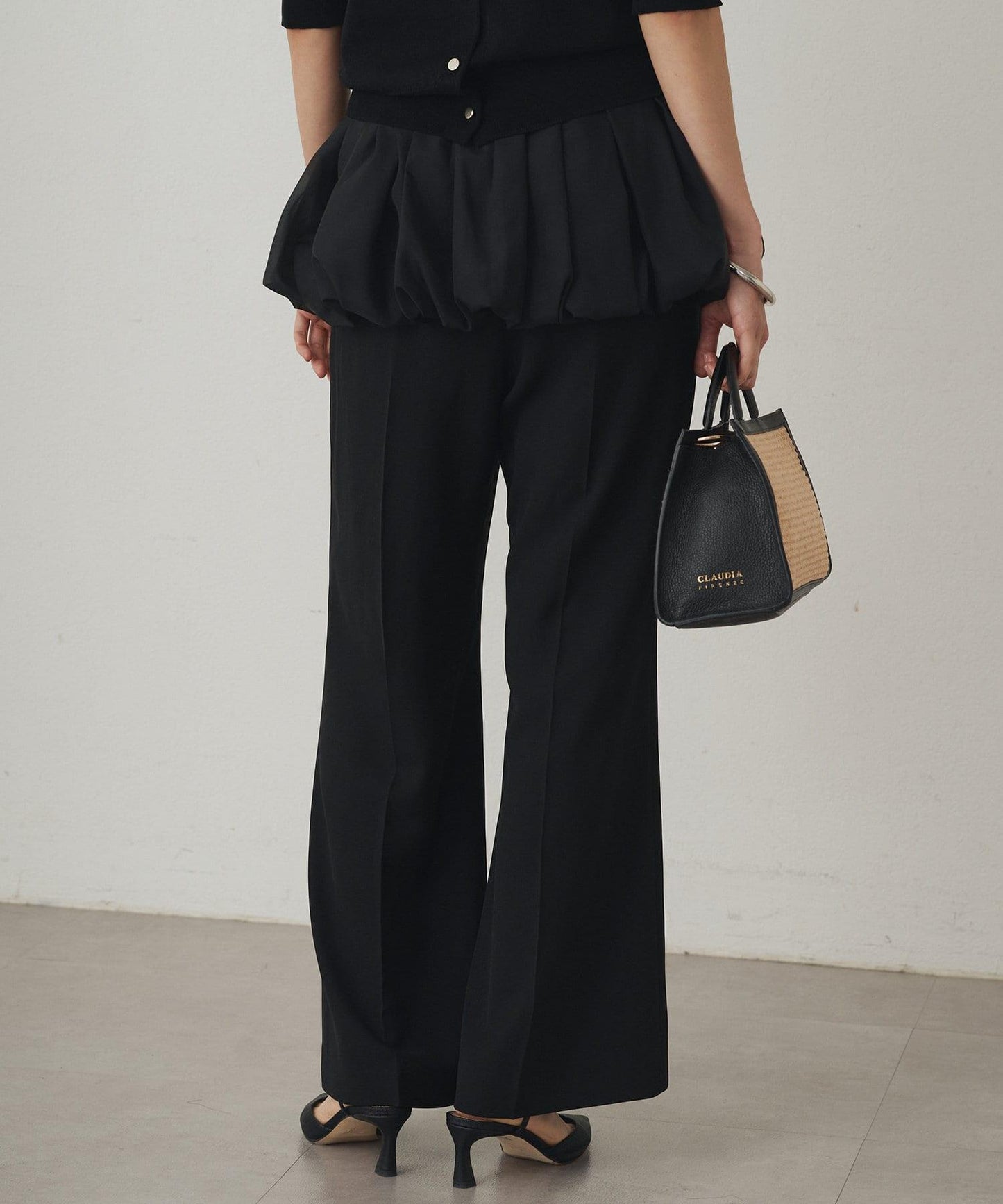 Loungedress 輕量微喇褲子