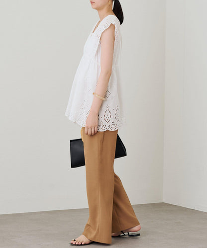 Loungedress 輕量微喇褲子