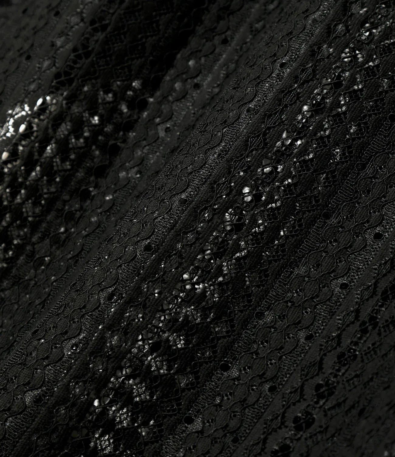 拉舍爾蕾絲 短袖寬角領 Needles S/S Widespread Collar Shirt - Raschel Lace 襯衫