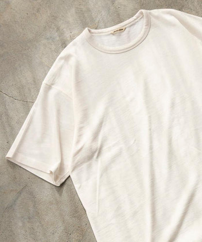 SUPER MERINO WOOL×INKEEP 圓領 短袖 T恤
