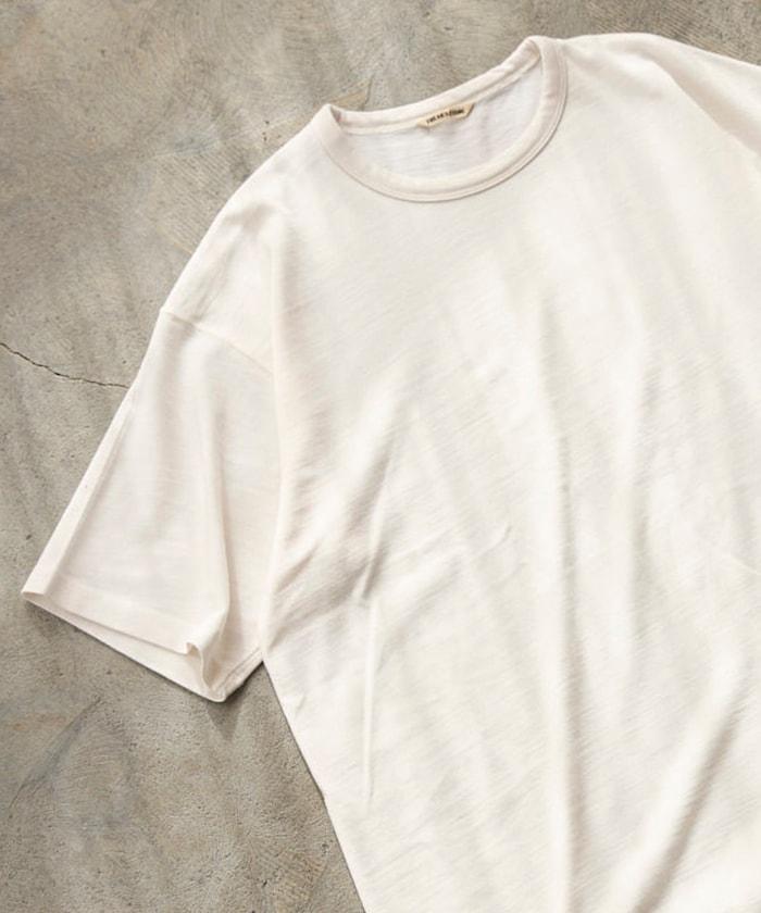 SUPER MERINO WOOL×INKEEP 圓領 短袖 T恤
