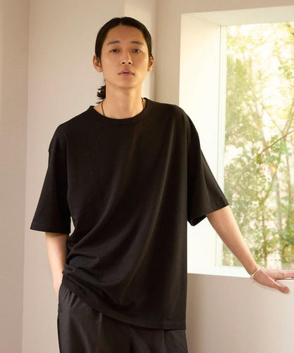 SUPER MERINO WOOL×INKEEP 圓領 短袖 T恤