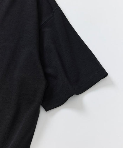 SUPER MERINO WOOL×INKEEP 圓領 短袖 T恤