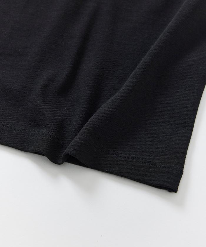 SUPER MERINO WOOL×INKEEP 圓領 短袖 T恤