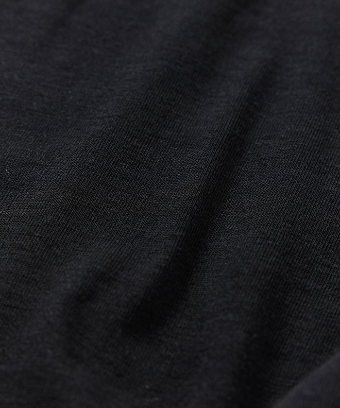 SUPER MERINO WOOL×INKEEP 圓領 短袖 T恤