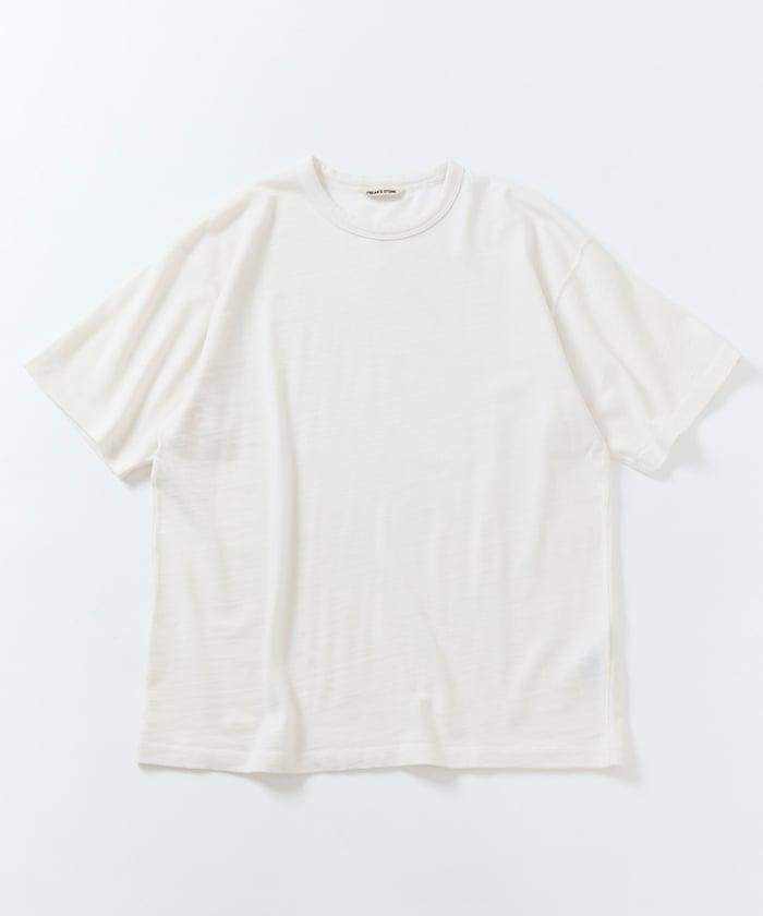 SUPER MERINO WOOL×INKEEP 圓領 短袖 T恤