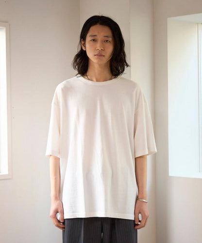 SUPER MERINO WOOL×INKEEP 圓領 短袖 T恤