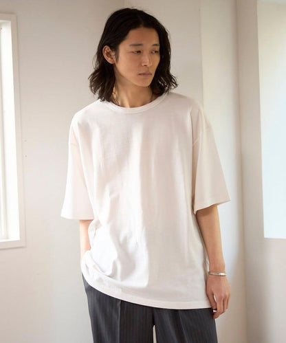 SUPER MERINO WOOL×INKEEP 圓領 短袖 T恤