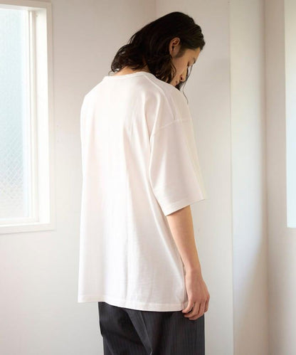 SUPER MERINO WOOL×INKEEP 圓領 短袖 T恤