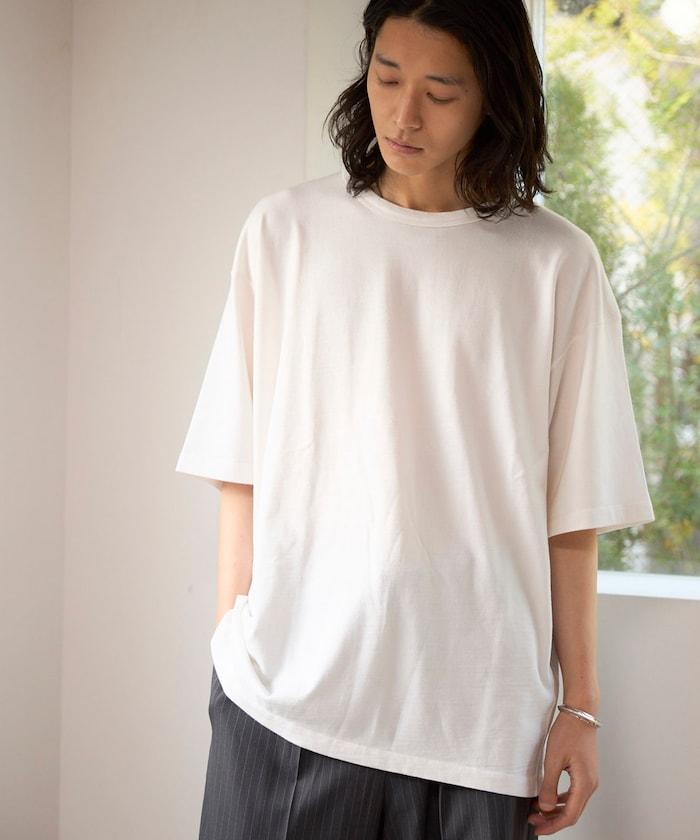 SUPER MERINO WOOL×INKEEP 圓領 短袖 T恤
