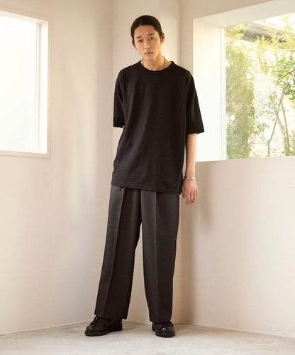 SUPER MERINO WOOL×INKEEP 圓領 短袖 T恤