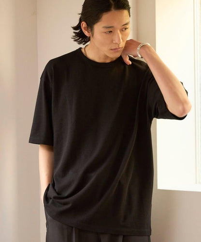 SUPER MERINO WOOL×INKEEP 圓領 短袖 T恤