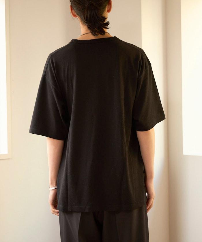 SUPER MERINO WOOL×INKEEP 圓領 短袖 T恤